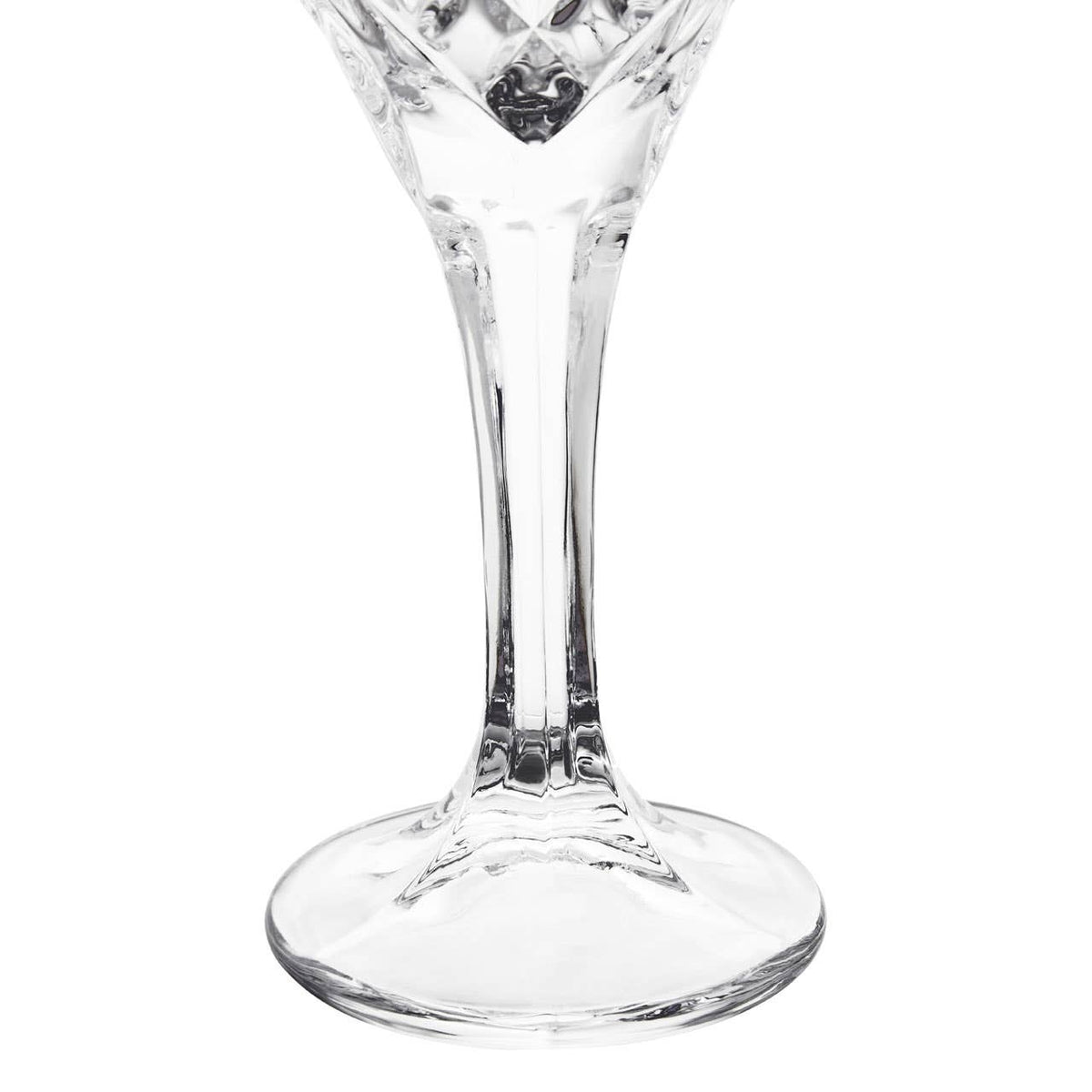Beaufort Crystal Wine Glasses Set of Four