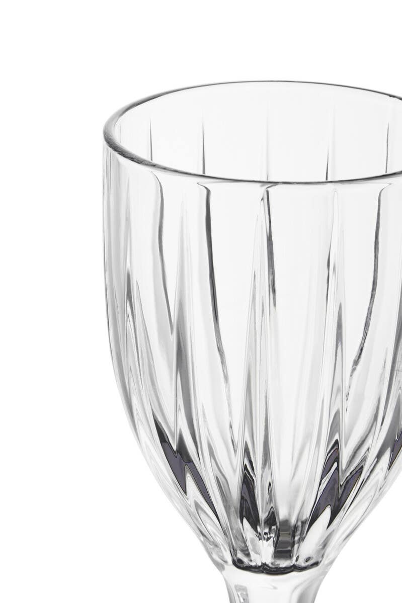 Beaufort Set of 4 Crystal  Wine Glasses