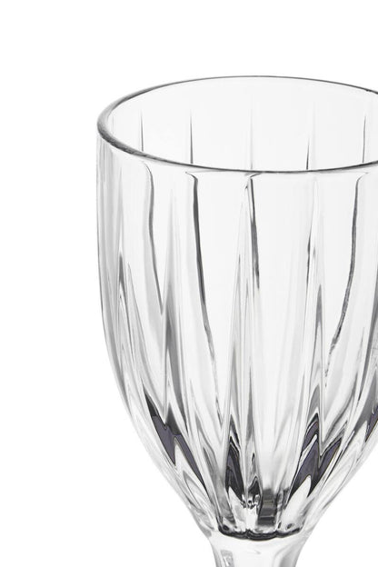 Beaufort Set of 4 Crystal  Wine Glasses
