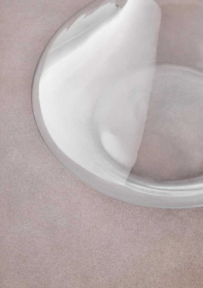 Ambra Clear Glass Decanter.