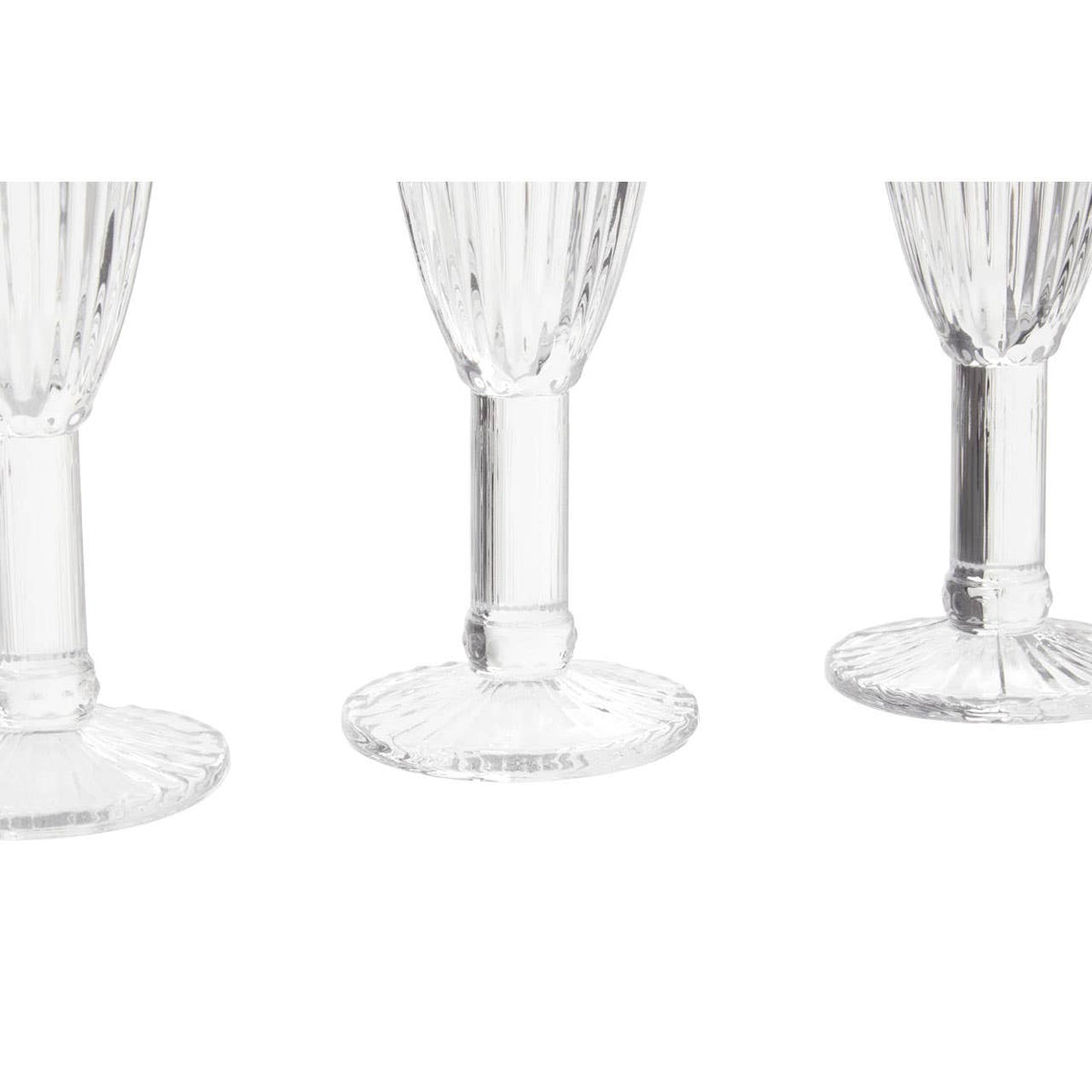 Auclair Set Of Four Champagne Glasses