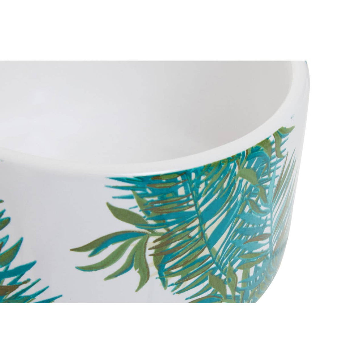 Winter Palm Set Of Three Stackable Canisters