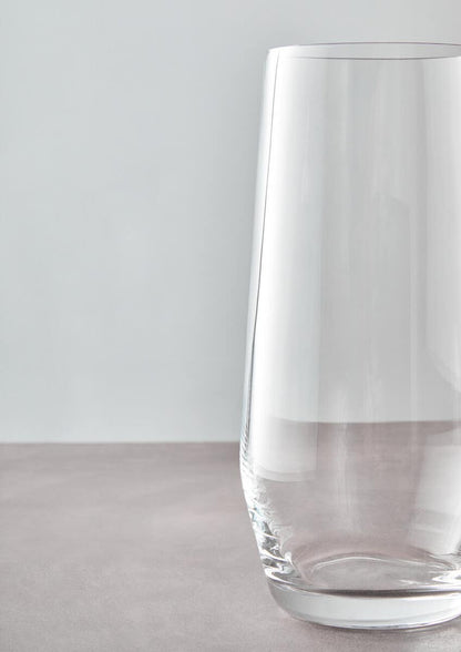 Ada Set Of 4 Crystal High Ball Glasses