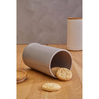 Fenwick Grey Large Stoneware Canister
