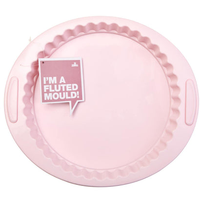 Zing Pastel Pink Pie or Flan Mould