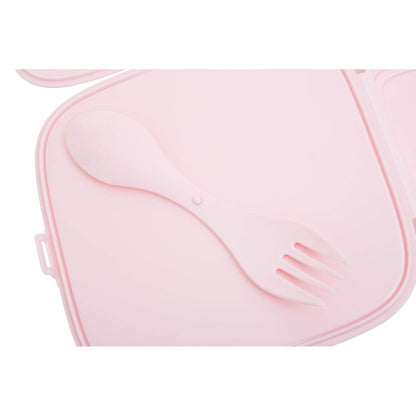 Grub Tub Pink 4 Section Lunch Box
