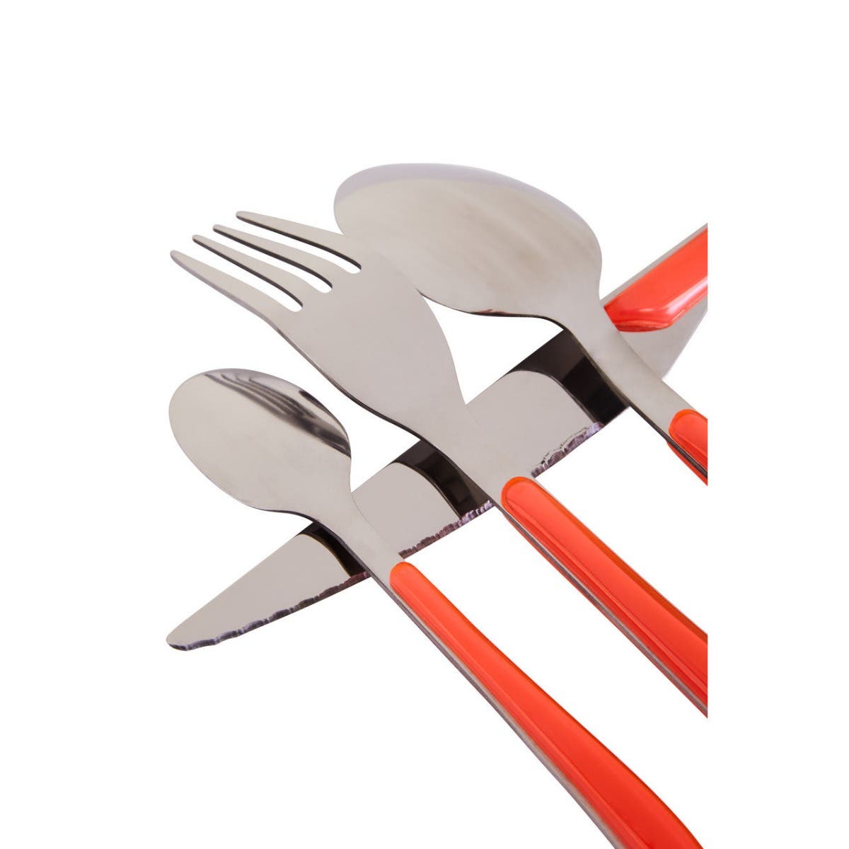 Zuma 24 Piece Multi Coloured Cutlery Set
