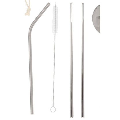 Mimo 6 Piece Silver Travel Cutlery Set with Case