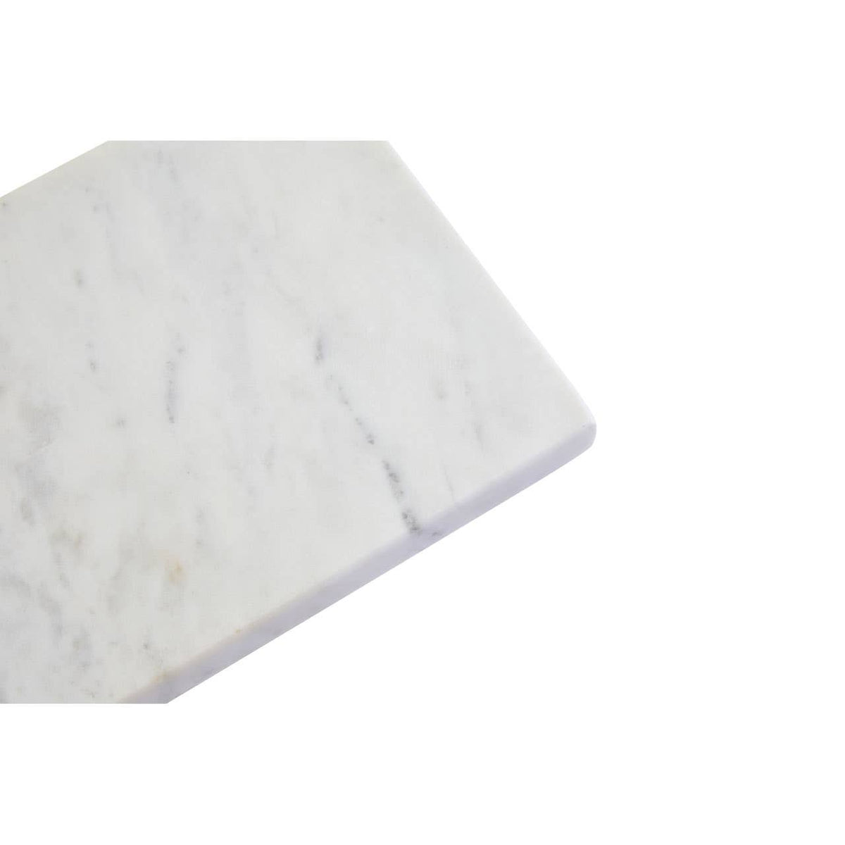 Salerno White Marble Rectangular Chopping or Serving Board