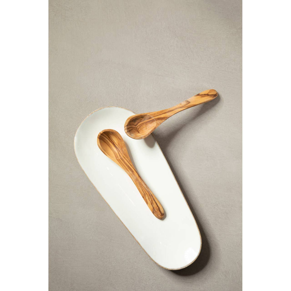 Kora Set Of 4 Small Olive Wood Spoons
