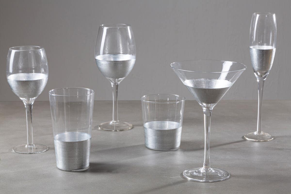 Set Of Four Apollo High Ball Glasses