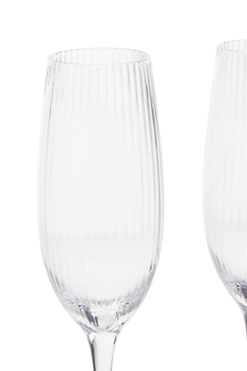 Lyle Set of Four Champagne Glasses