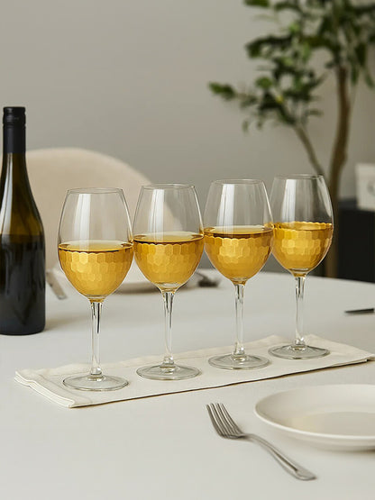Set Of Four Astrid Large Wine Glasses