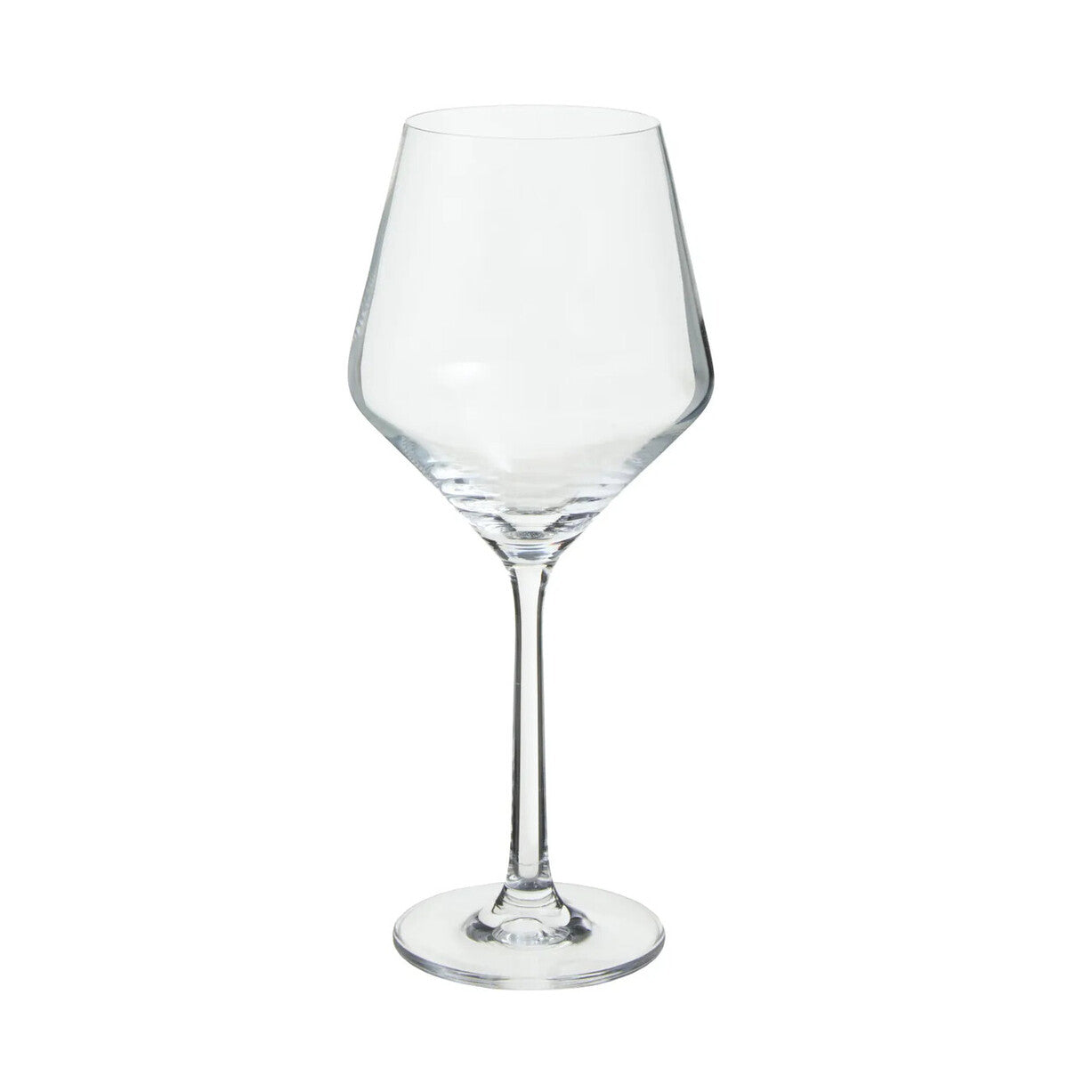 Ada Set Of 4 Crystal Burgundy Glasses