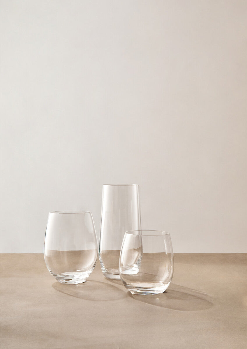 Ada Set Of 4 Crystal Tumblers