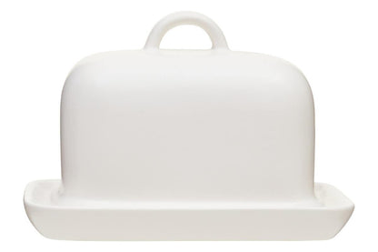 Farmhouse Cream Large Butter Dish