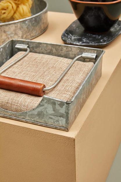 Drummond Galvanised Steel Napkin Holder