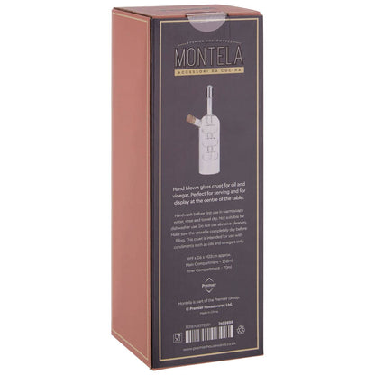 Montela Oil and Vinegar Pourer with Spray