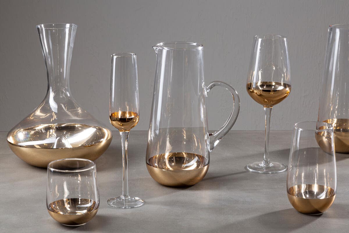 Horizon Set Of Four Champagne Glasses