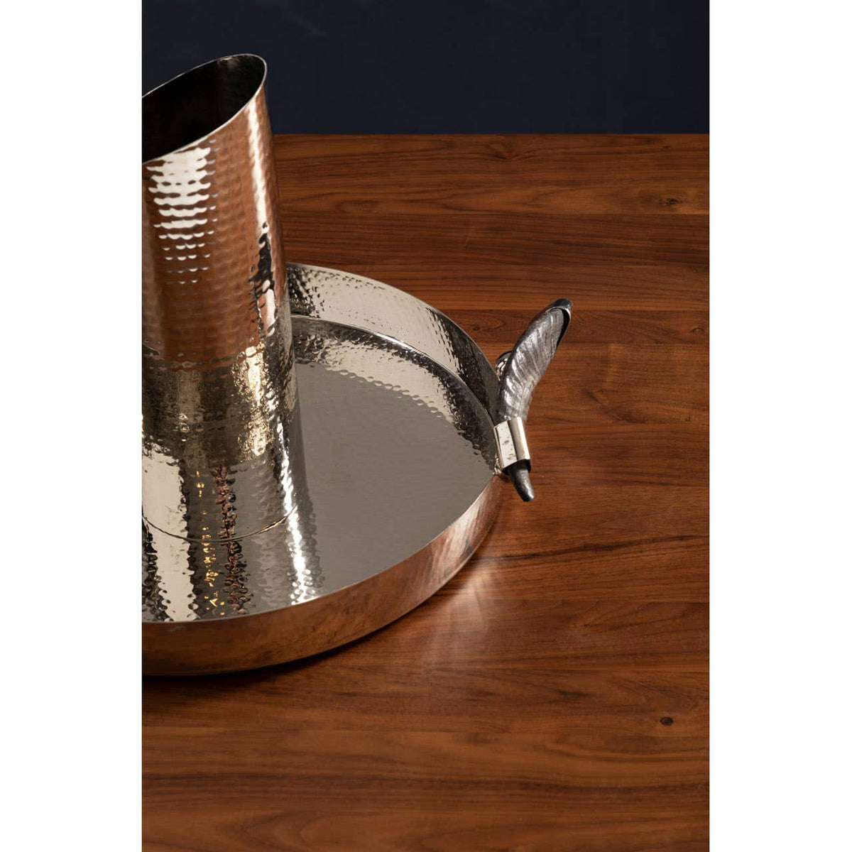 Mixology Haven Horn Handle Pitcher