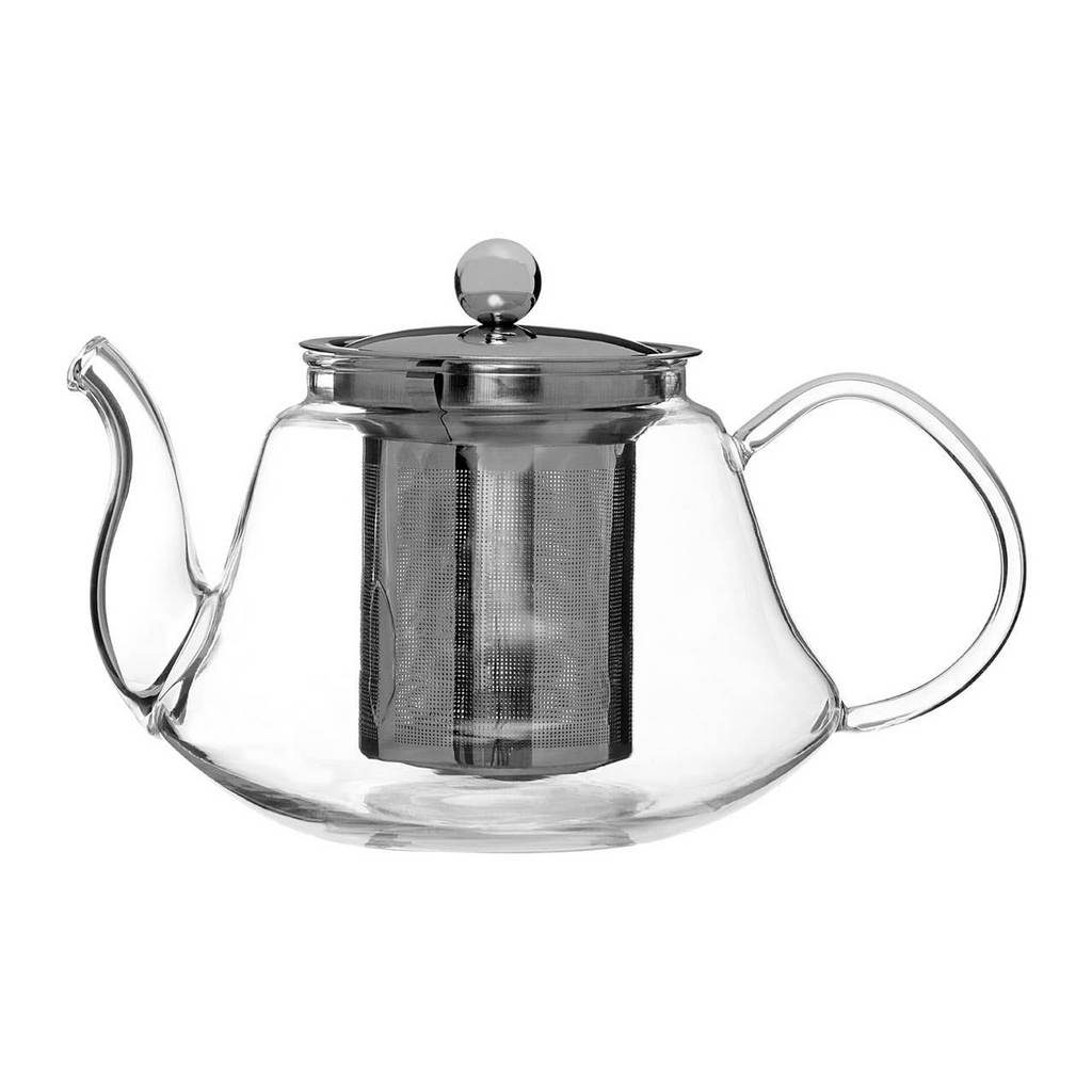 Cook Nook High Borosilicate Curved 1200ml Teapot