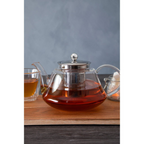 Cook Nook High Borosilicate Curved 1200ml Teapot