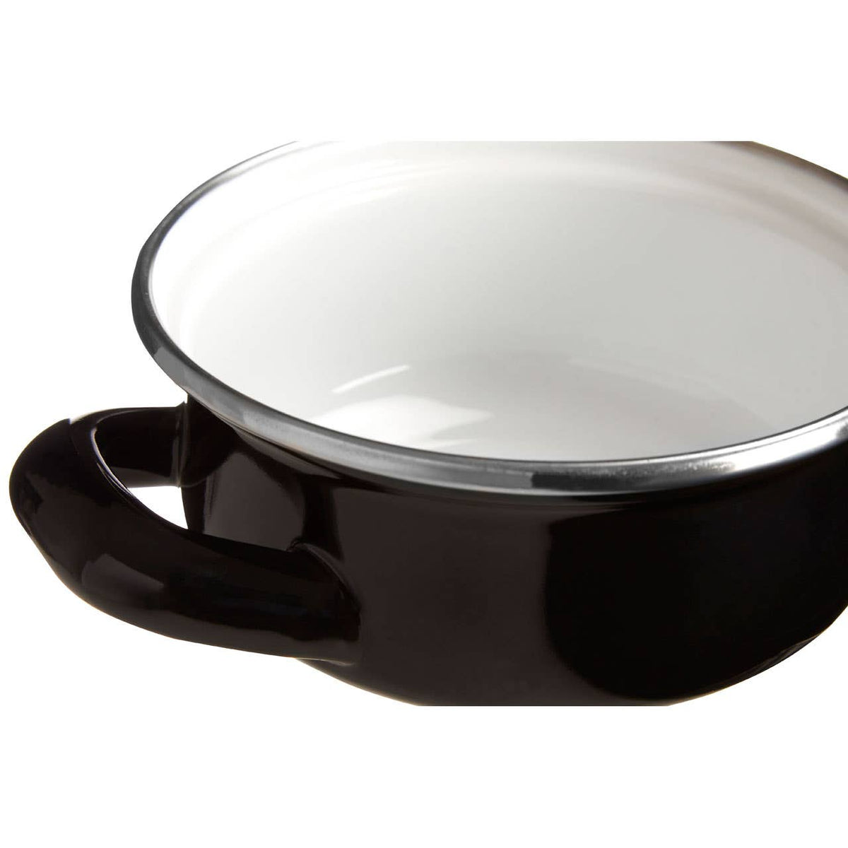 Porter Enamel Mini Casserole Dish - Black