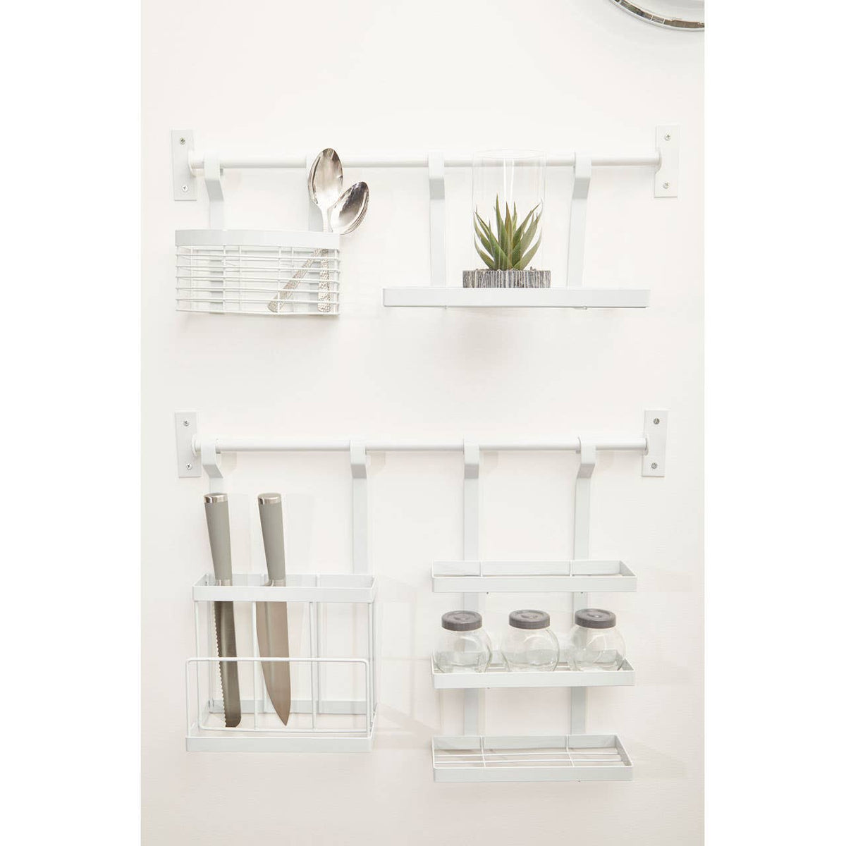 Sorello White Hanging Storage Rack