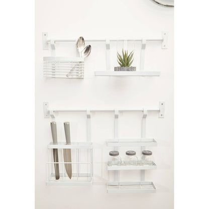 Sorello White Hanging Storage Rack