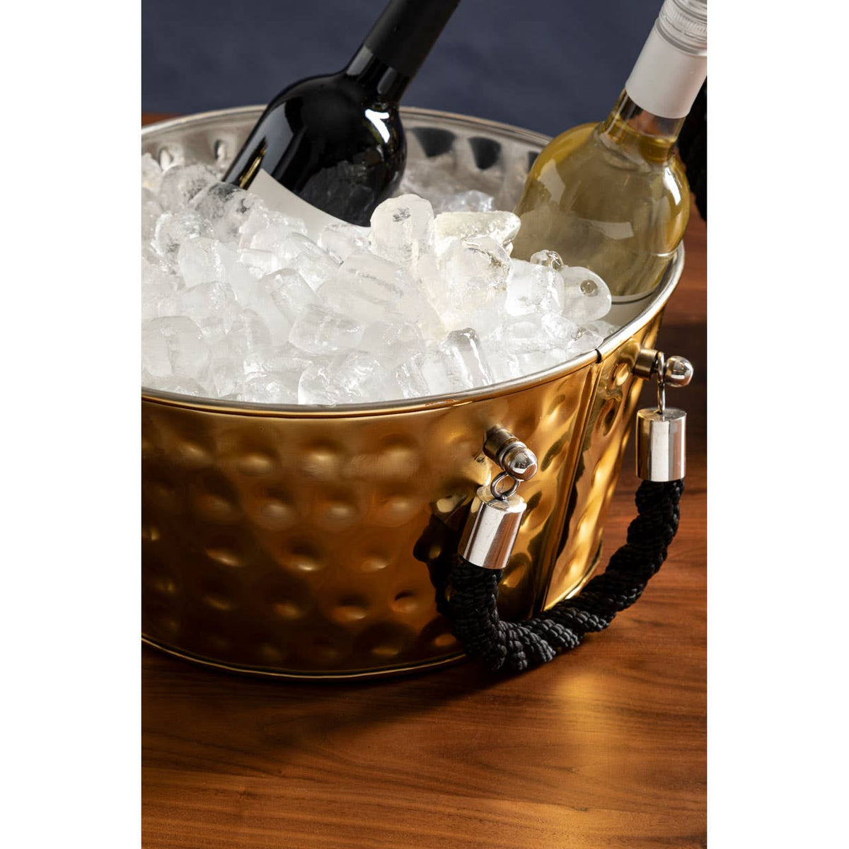 Miressa Large Gold Finish Party Bucket