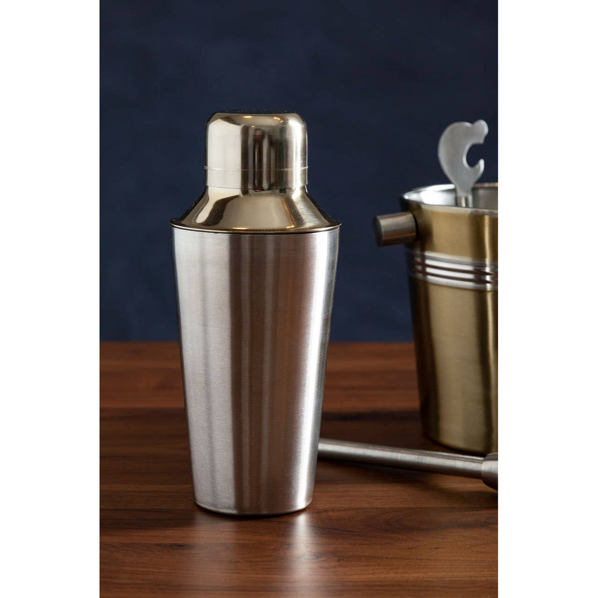 Mixology 7 Piece Bar Set in Brushed Gold Finish
