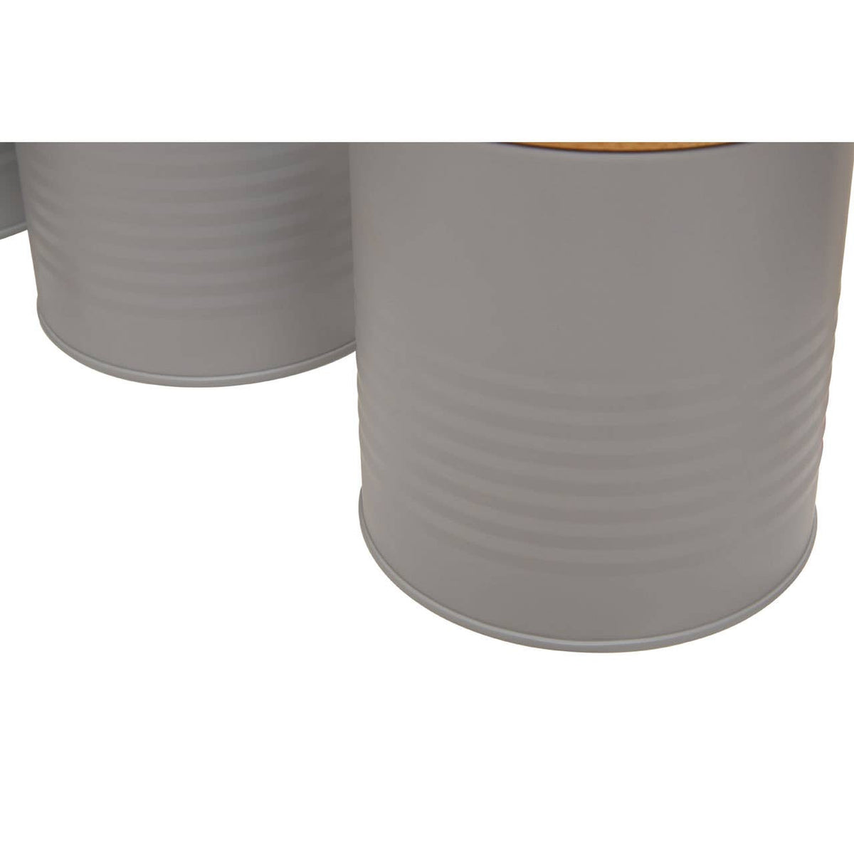 Set Of Three Alton Grey Cannisters