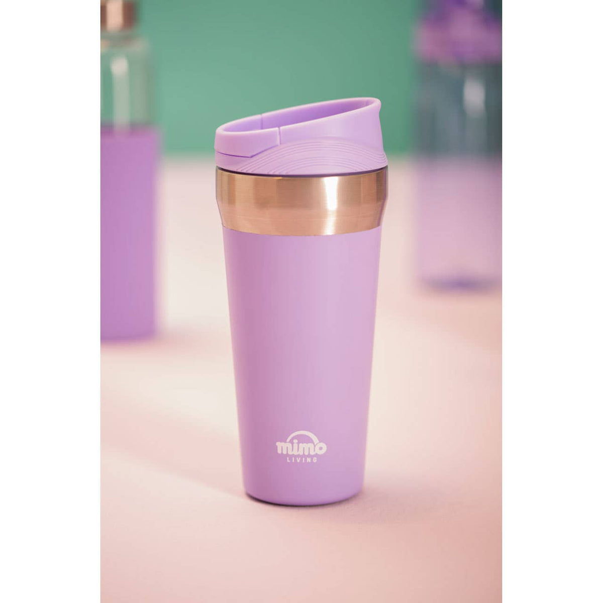 Mimo Lilac 380ml Travel Mug