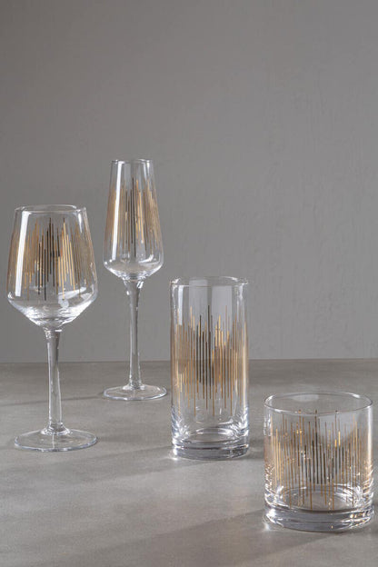 Jazz Highball Glasses Set of 4