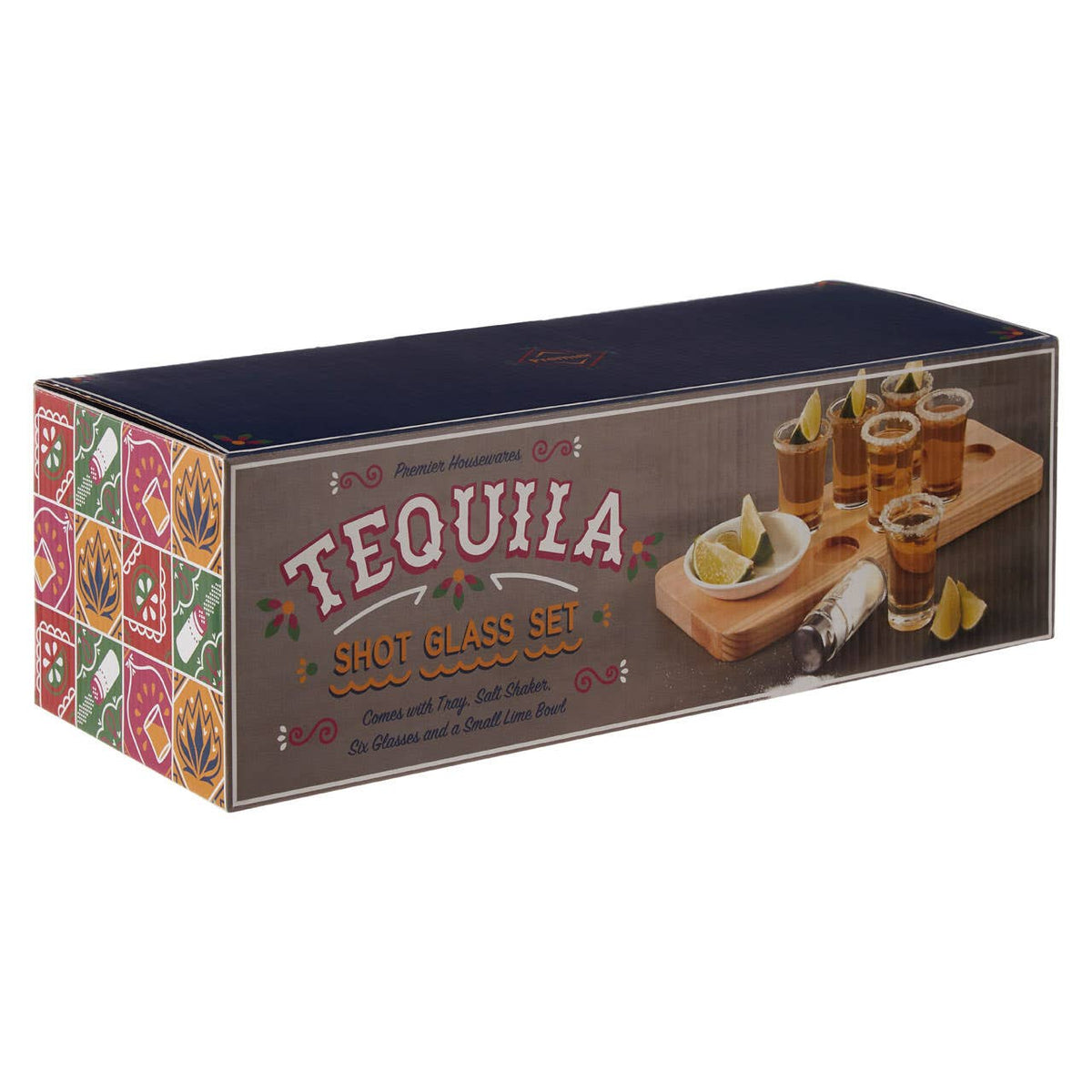 Kendall Tequila Six Shot Glass Set