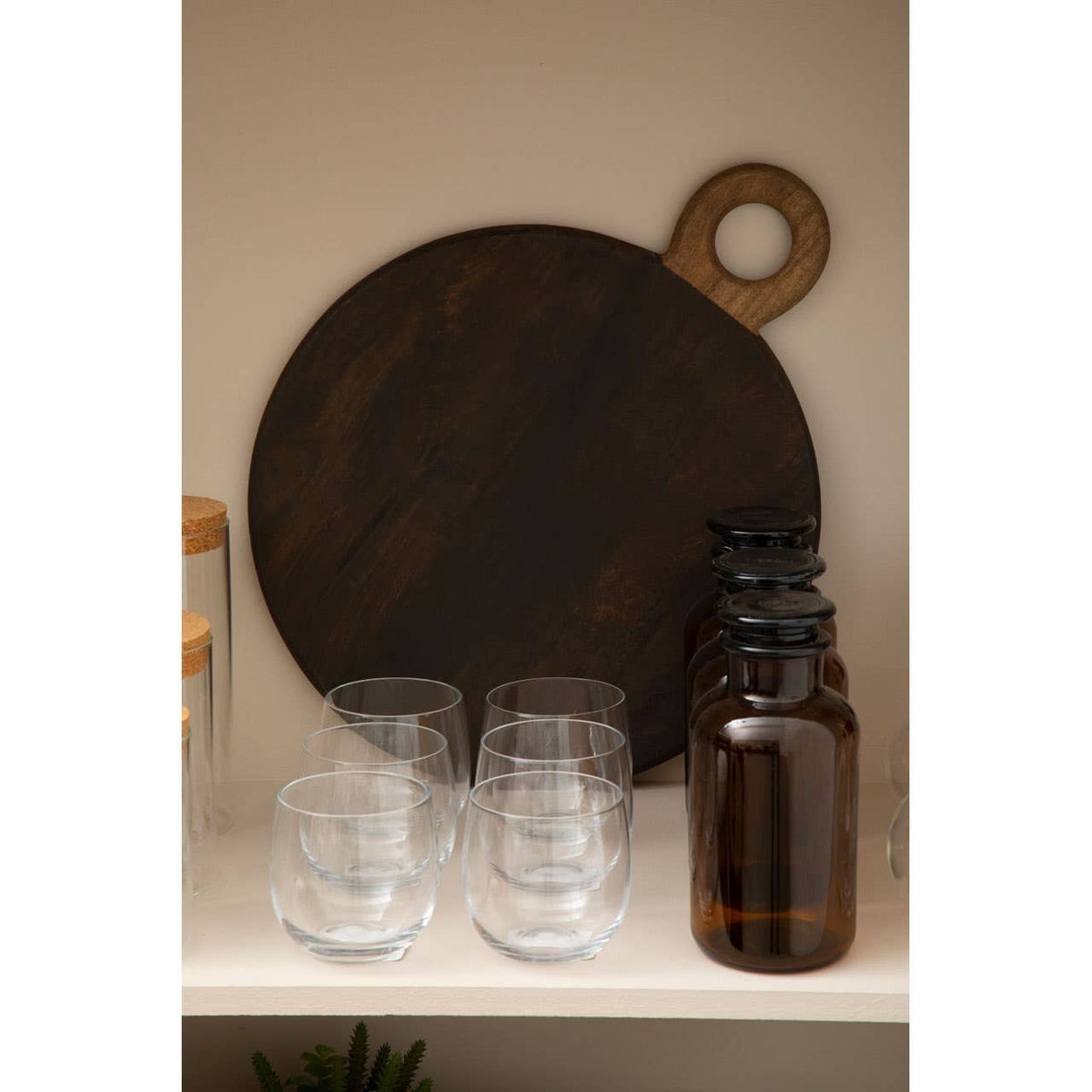 Mila Set Of 2 Glass Tumblers
