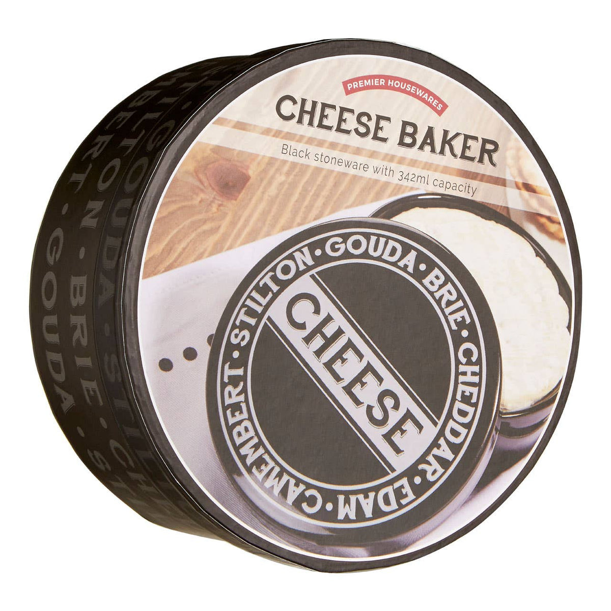 Pun and Games Black Cheese Baker