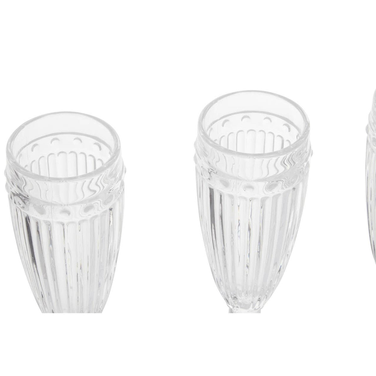 Auclair Set Of Four Champagne Glasses