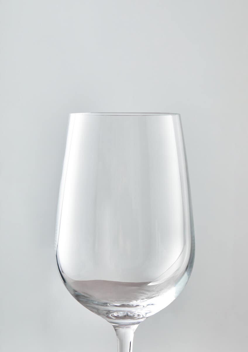 Ada Set of Four Crystal Wine Glasses