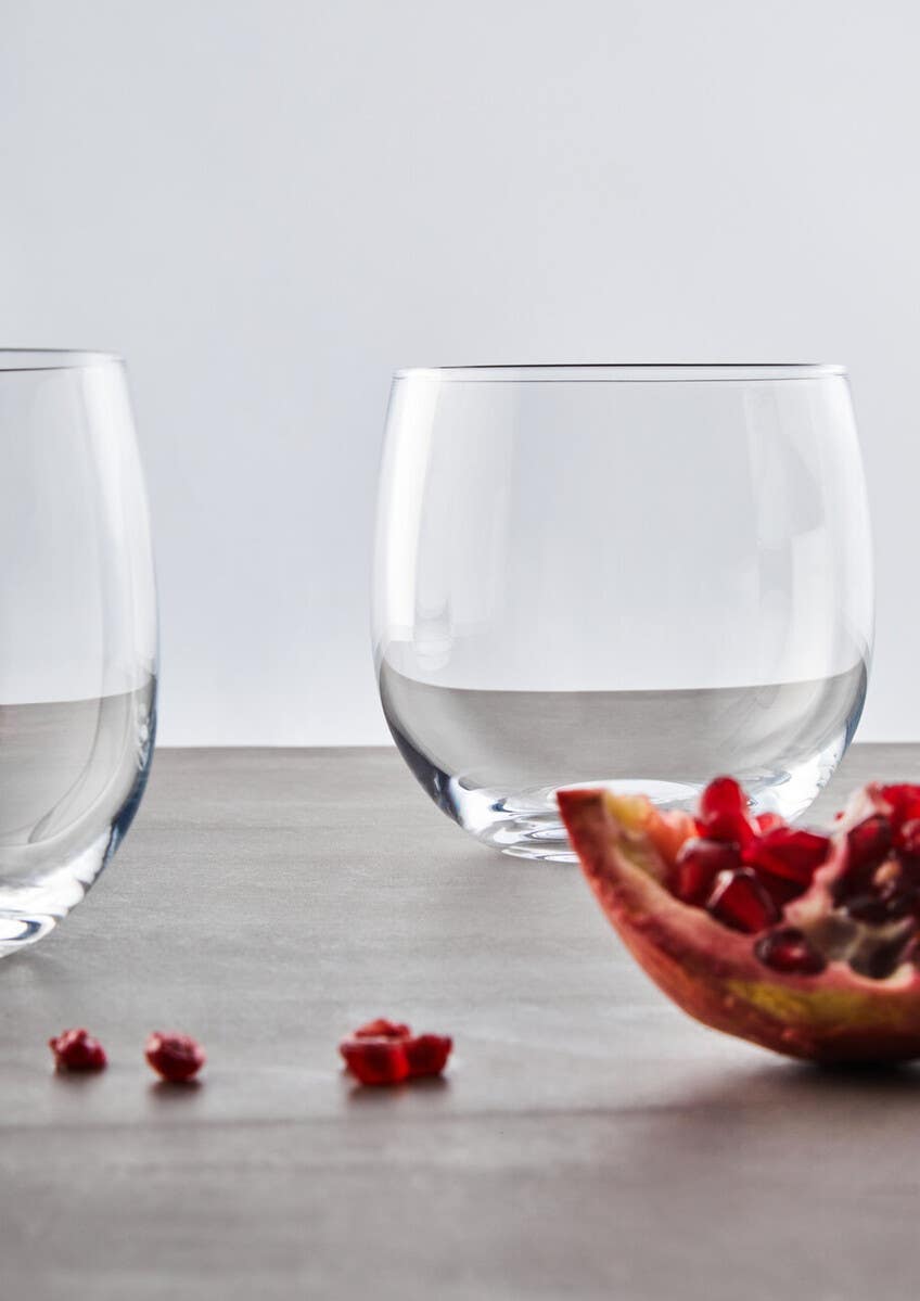 Ada Set Of 4 Small Crystal Tumblers