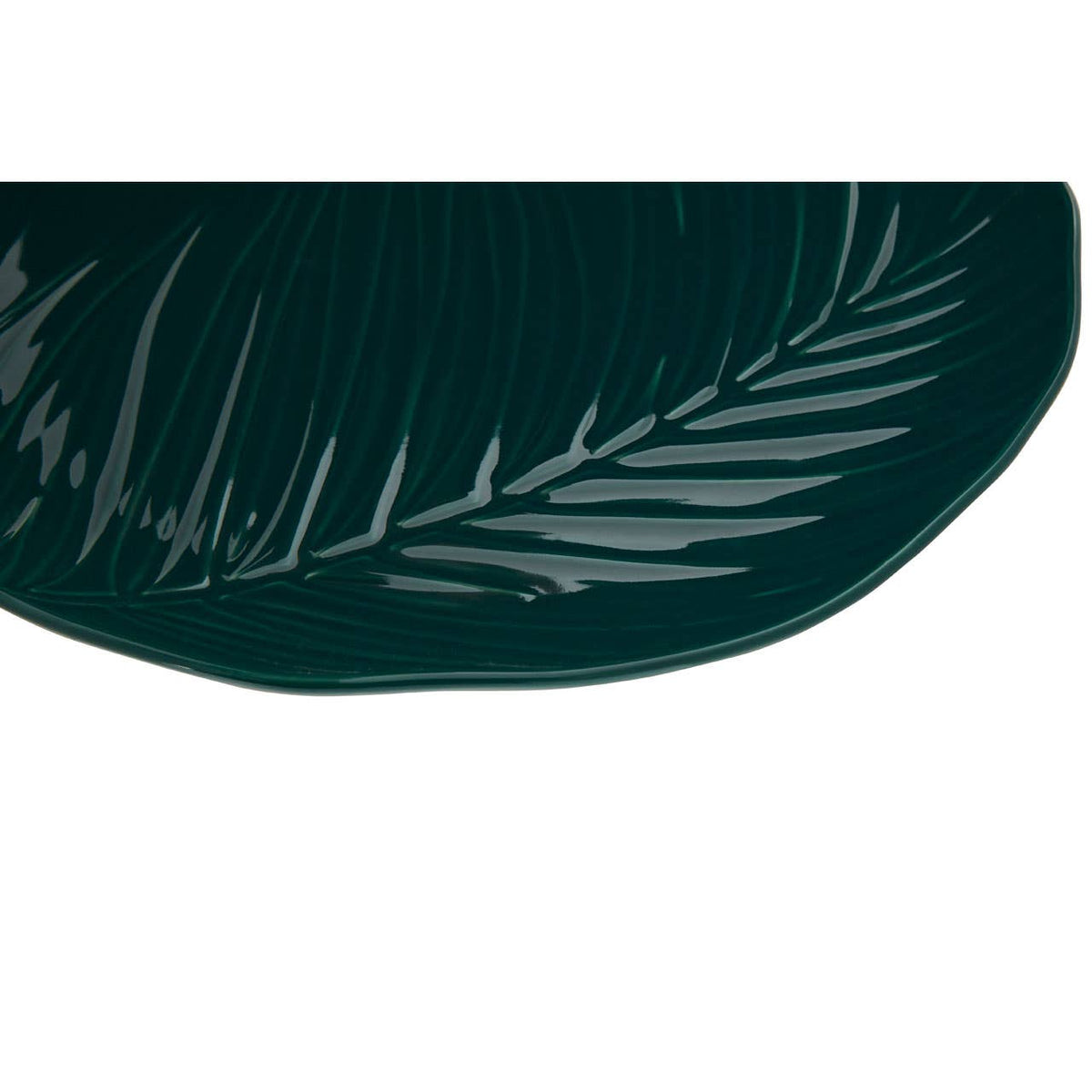 Bali Dark Green Dinner Plate