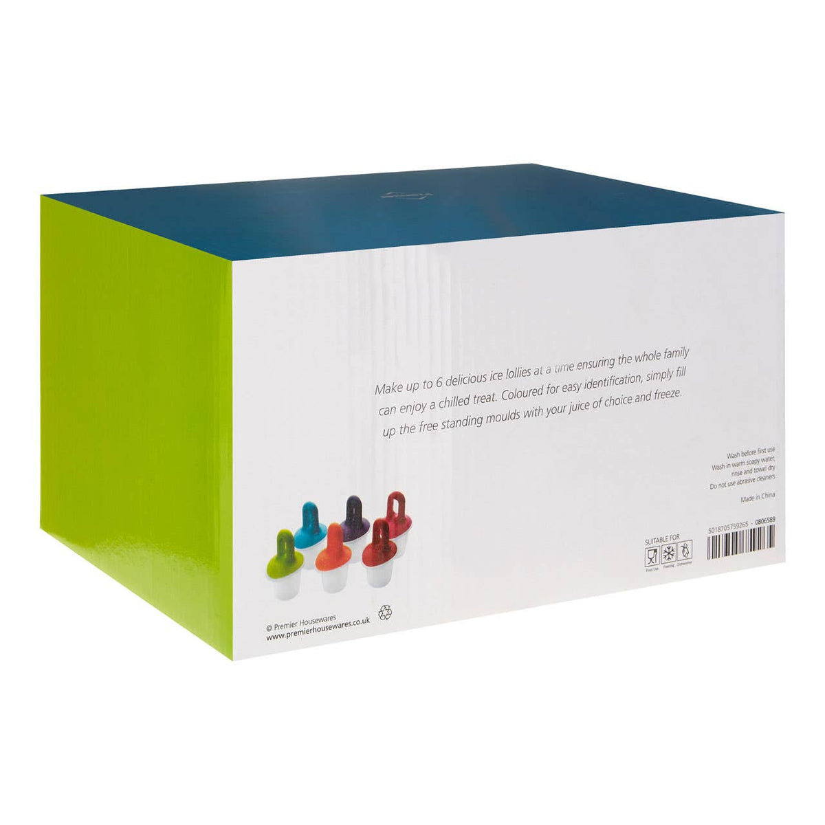 Kotka Set of Six Ice Lolly Makers
