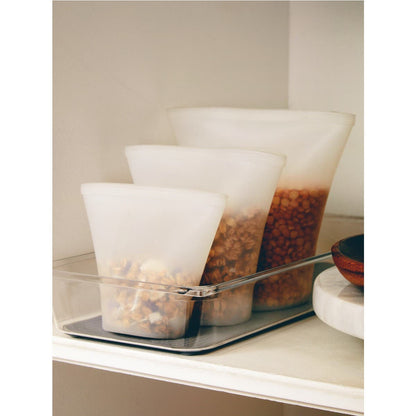 Romm Large Set Of Two Kitchen Organisers With Rubber Insert