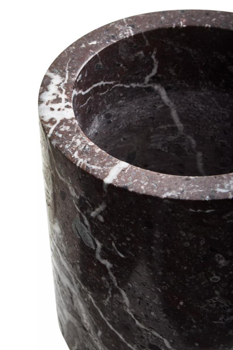Salmo Red Marble Ice Bucket
