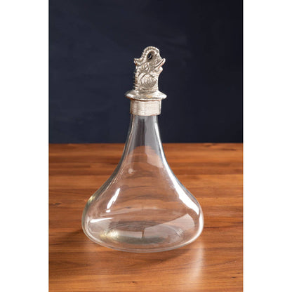 Yala Elephant Glass Decanter Capacity 1 Litre