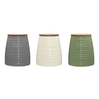 Cook Nook Winnie Cream Dolomite Tea Canister