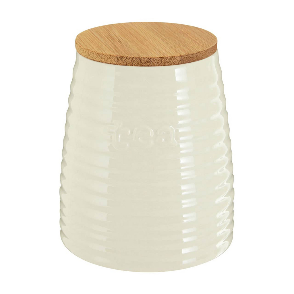 Cook Nook Winnie Cream Dolomite Tea Canister