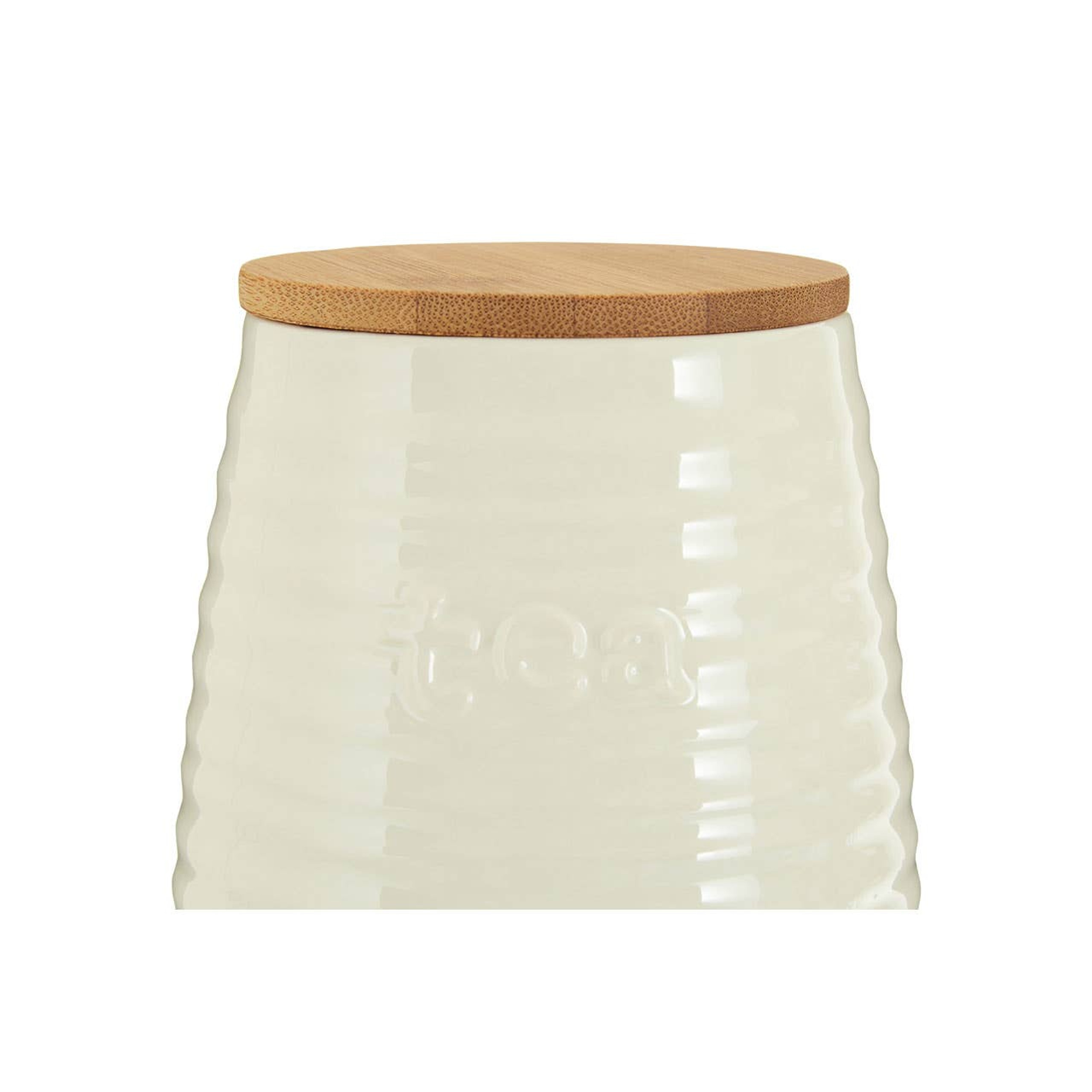 Cook Nook Winnie Cream Dolomite Tea Canister