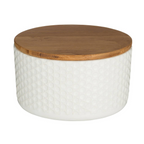 Cook Nook Geome Dolomite and White Mod Storage Canister