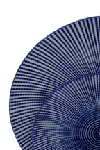 Cook Nook Maya 12 Piece Blue And White Dinner Set